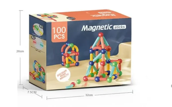 Magnetic building blocks (100pcs)