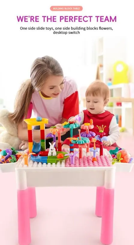 Plastic building blocks