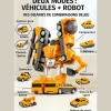 OPTIMUS GAME2 Magnetic engineering vehicle toy