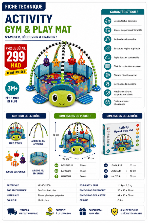 1A8D1E99-1C73-49B8-8133-C250FBB0D8D2 Tapis d’éveil Tortue