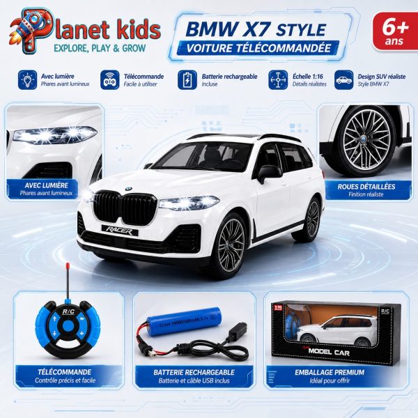 1c47a2d7-308b-49ef-8acd-8466a9198bc9 BMW X7 Télécommandée