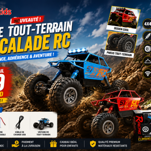 67C0F145-F548-4F67-BF41-E663B4CD2BED Voiture Tout-Terrain RC d’Escalade 4x4