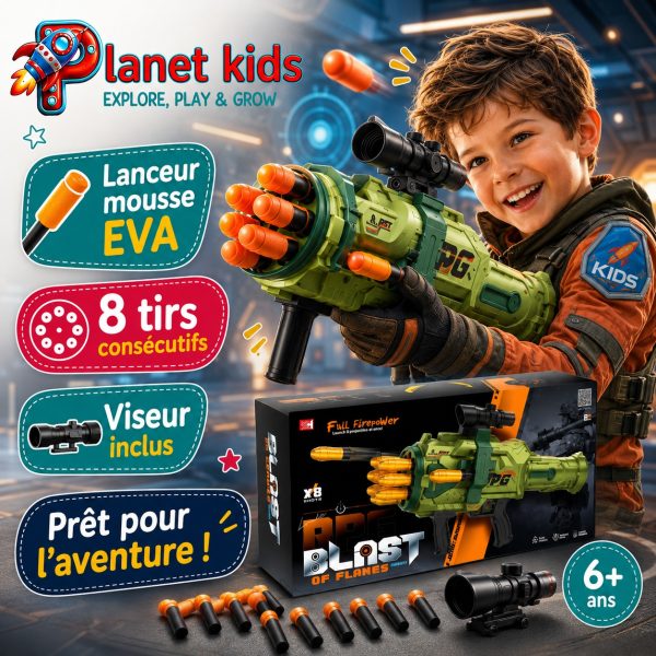Lanceur de projectiles en mousse EVA
