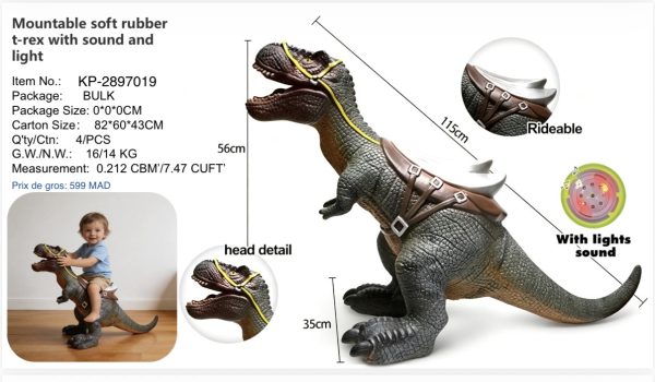 Screenshot T-Rex à monter avec son et lumière