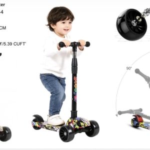 Screenshot Trottinette Graffiti LED 3 roues pour enfants