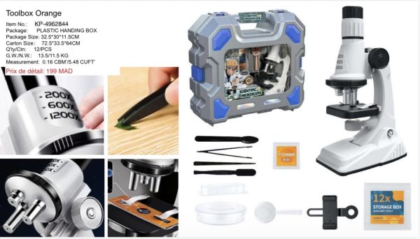 Screenshot Microscope Scientifique Enfant